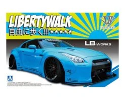 Aoshima Liberty Walk #09 GT-R R35 Ver.1 1/24