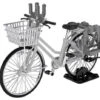 Tomytec Little Armory LM006 Commuting Bicycle Defense School Silver 1/12