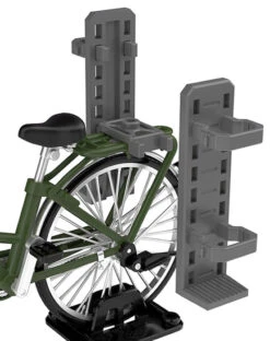 Tomytec Little Armory LM007 Commuting Bicycle Defense School Olive Drab 1/12 -Panda Hobby Shop LittleArmoryLM007CommutingBicycleDefenseSchoolOliveDrab1 123