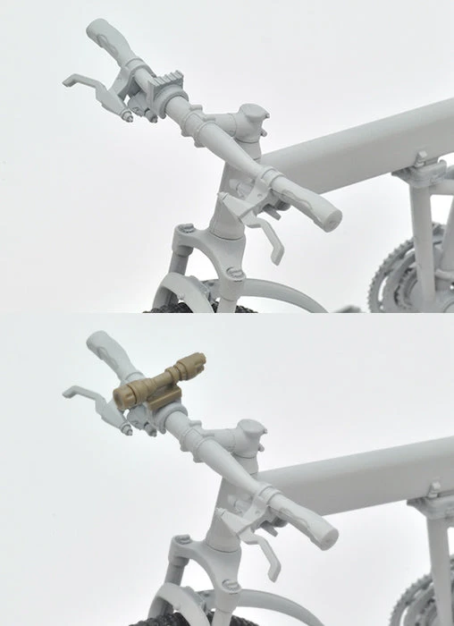 Tomytec Little Armory LM008 Commuting Bicycle Defense School Silver 1/12 6 Tomytec Little Armory LM008 Commuting Bicycle Defense School Silver 1/12 - Image 6