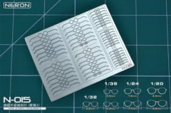 Madworks MAD - N015 Glass Frames Photo Etching Parts (Small)