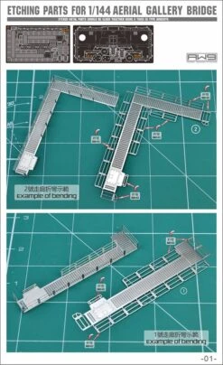 Madworks MAD - S13 Action Base Aerial Gallery Bridge Photo Etch Upgrade Parts