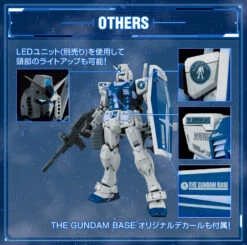 Bandai MG Gundam Base Limited RX-78-2 Ver. 3.0 [Gundam Base Color] -Panda Hobby Shop MGGundamBaseLimitedRX 78 2Ver.3.0 GundamBaseColor 7