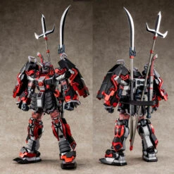 Bandai MG Shin Musha Gundam (Sengoku No Jin) Black Robe Large Armor 1/100 -Panda Hobby Shop MGShinMushaGundam SengokuNoJin BlackRobeLargeArmor1100 4
