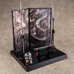 Bandai MG Shin Musha Gundam (Sengoku No Jin) Black Robe Large Armor 1/100 -Panda Hobby Shop MGShinMushaGundam SengokuNoJin BlackRobeLargeArmor1100 9