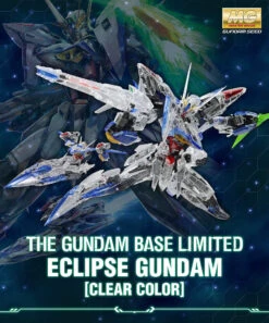 Bandai MG The Gundam Base Limited Eclipse Gundam [Clear Color] 1/100 -Panda Hobby Shop MGTheGundamBaseLimitedEclipseGundam ClearColor 1 100 11