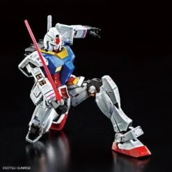 Bandai MG The Gundam Base Limited RX-78-2 Gundam Ver. 3.0 [Titanium Finish] 1/100 -Panda Hobby Shop MGTheGundamBaseLimitedRX 78 2GundamVer.3.0 TitaniumFinish 1