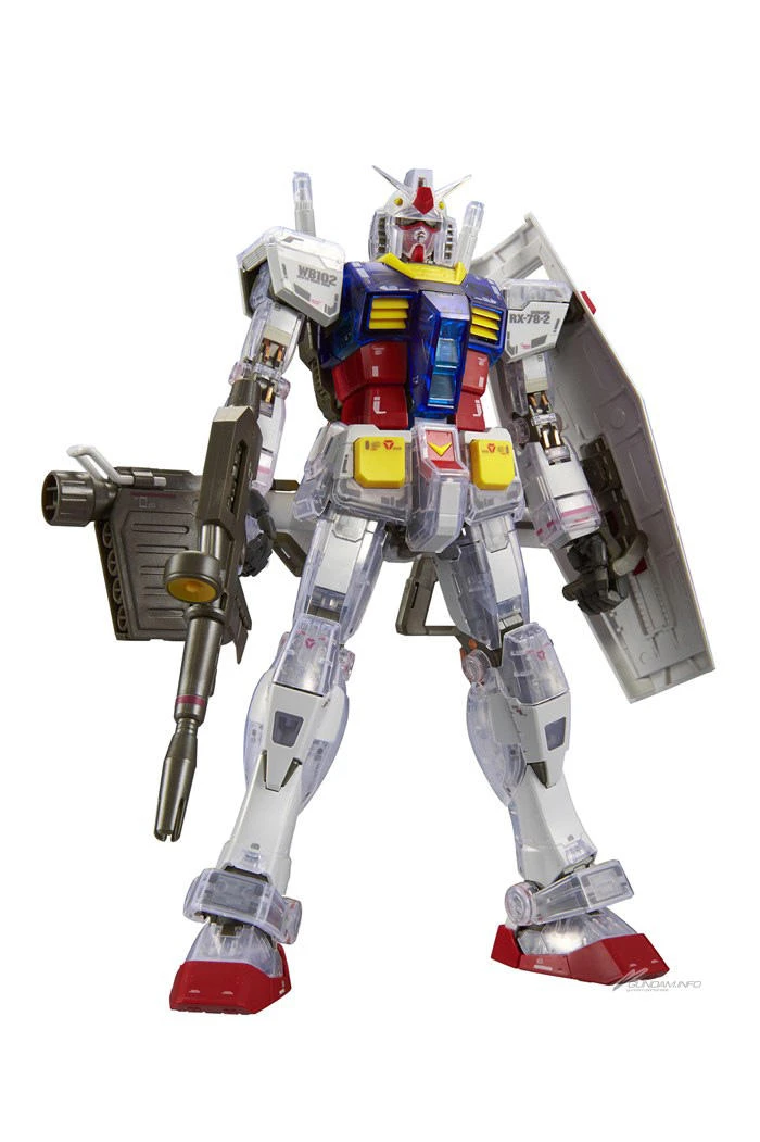 Bandai MG RX-78-2 Gundam Ver. 3.0 [B Prize Solid Clear Reverse] 1/100 - Image 2