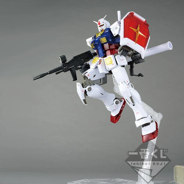 Bandai MG RX 78-2 The Origin Ver. 1/100 [Series 2 Prize A Solid Clear/Standard] - Image 3