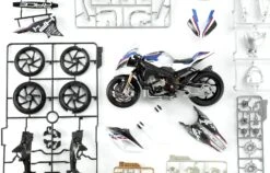 Meng Meng BMW HP4 Race Motorcycle (Pre-Colored Edition) 1/9 -Panda Hobby Shop MengBMWHP4RaceMotorcycle Pre ColoredEdition 3