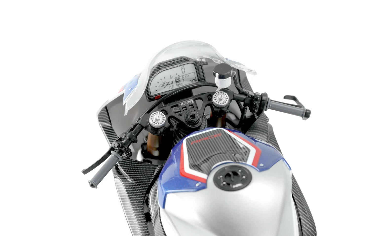 Meng Meng BMW HP4 Race Motorcycle (Pre-Colored Edition) 1/9 - Image 8