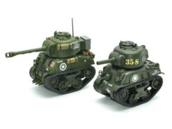 Meng Toon - WWT008 British Medium Tank Sherman - Firefly -Panda Hobby Shop Meng British Medium Tank Sherman Firefly 8