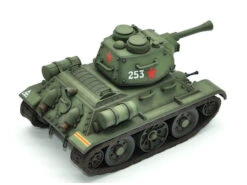 Meng Toon - WWT006 Soviet Medium Tank T-34/76 11 Meng Toon - WWT006 Soviet Medium Tank T-34/76 -Panda Hobby Shop Meng Soviet Medium Tank T 34 76 4