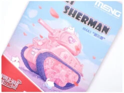 Meng Toon - WWP002 M4A1 Sherman Pink Ver. -Panda Hobby Shop Meng M4A1 Sherman Pink Ver 10