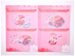 Meng Toon - WWP002 M4A1 Sherman Pink Ver. -Panda Hobby Shop Meng M4A1 Sherman Pink Ver 11