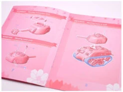 Meng Toon - WWP002 M4A1 Sherman Pink Ver. -Panda Hobby Shop Meng M4A1 Sherman Pink Ver 12