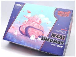 Meng Toon - WWP002 M4A1 Sherman Pink Ver. -Panda Hobby Shop Meng M4A1 Sherman Pink Ver 13