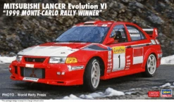 Hasegawa Mitsubishi Lancer Evolution VI (1999 Monte Carlo Rally Winner) 1/24