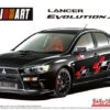 Aoshima Mitsubishi Ralliart CZ4A Lancer Evolution X '07 1/24