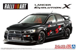 Aoshima Mitsubishi Ralliart CZ4A Lancer Evolution X '07 1/24