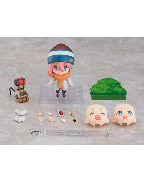 Good Smile Company Nendoroid - 1623 Nadeshiko Kagamihara: Solo Camp Ver. - Laid-Back Camp 7 Good Smile Company Nendoroid - 1623 Nadeshiko Kagamihara: Solo Camp Ver. - Laid-Back Camp - Image 7