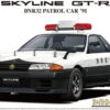 Aoshima Nissan BNR32 Skyline GT-R Patrol Car '91 1/24