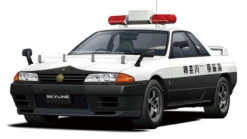 Aoshima Nissan BNR32 Skyline GT-R Patrol Car '91 1/24 -Panda Hobby Shop NissanBNR32SkylineGT RPatrolCar 91 6