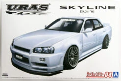 Aoshima Nissan Uras ER34 Skyline Type-R '01 1/24