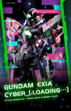 Bandai PG Gundam Exia + Repair Parts [Cyberised Color] 1/60 -Panda Hobby Shop PGGundamExia RepairParts CyberisedColor 1 60 7 1