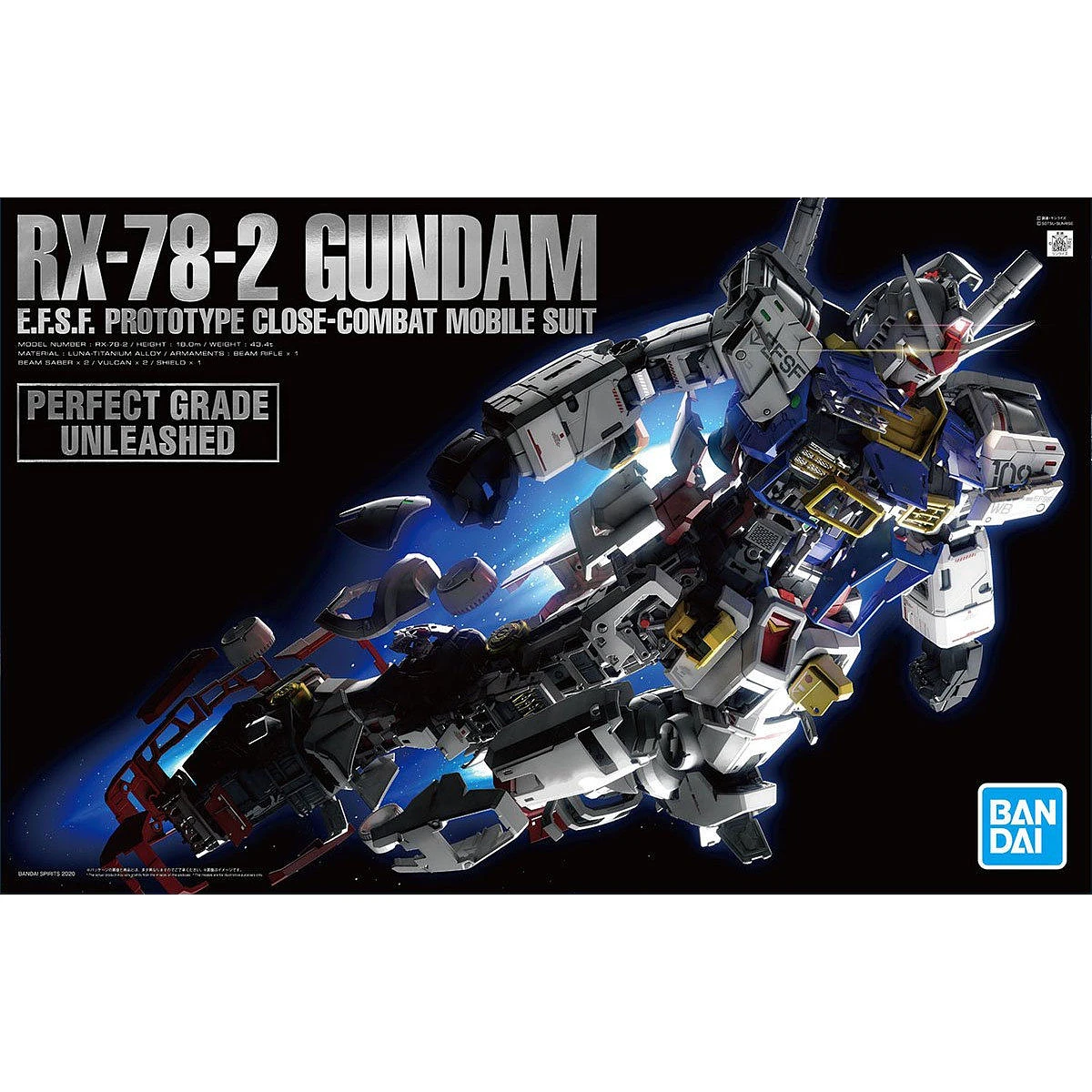Bandai PG Unleashed RX-78-2 Gundam 1/60 1 Bandai PG Unleashed RX-78-2 Gundam 1/60