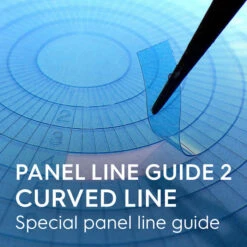 Gunprimer Panel Line Guide Ver.2 Curved Line -Panda Hobby Shop PanelLineGuideVer.2CurvedLine5