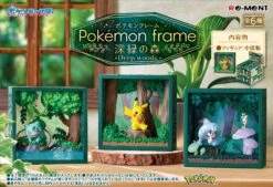 Re-Ment Pokemon - Pokemon Frame Deep Green Forest (6)