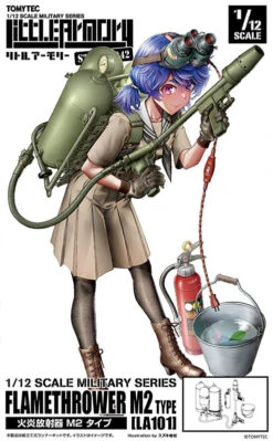 Tomytec Little Armory - LA101 Flamethrower M2 Type 1/12