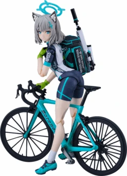 Good Smile Company Figma - 644-DX Shiroko Sunaookami (Cycling) DX Edition - Blue Archive