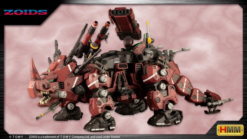 Kotobukiya HMM - 017 EZ-004 Red Horn Marking Plus Ver. - Zoids 1/72 17 Kotobukiya HMM - 017 EZ-004 Red Horn Marking Plus Ver. - Zoids 1/72 - Image 17