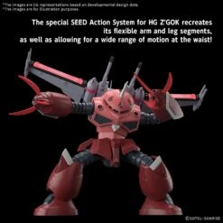 Bandai [ARRIVED][MAY 2025] HGCE Z'Gok (Seed Freedom Ver.) 1/144 -Panda Hobby Shop Pre Order ETAQ22025 HGCEZ Gok SeedFreedomVer. 1 144 5
