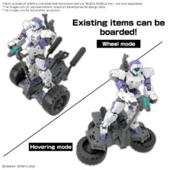 Bandai [COMING SOON][ETA Q3 2025] 30MM Extended Armament Vehicle (Wheel Mobile Ver.) 1/144 -Panda Hobby Shop Pre Order ETAQ32025 30MMExtendedArmamentVehicle WheelMobileVer. 1 144 6