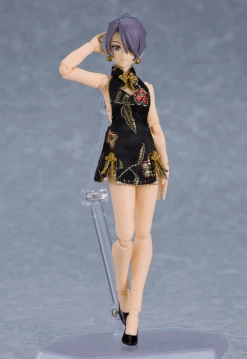Good Smile Company Figma - 596c Female Body (Mika) With Mini Skirt Chinese Dress Outfit (Black) - Figma Styles -Panda Hobby Shop Pre Order ETAQ42024 Figma 596cFemaleBody Mika WithMiniSkirtChineseDressOutfit Black FigmaStyles 2 2d2e6d9c f1c1 4ea5 a310 11f573233067