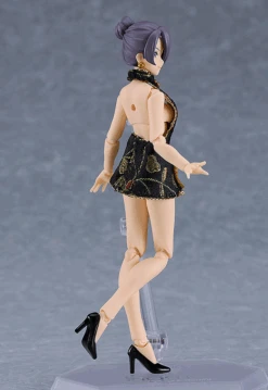 Good Smile Company Figma - 596c Female Body (Mika) With Mini Skirt Chinese Dress Outfit (Black) - Figma Styles -Panda Hobby Shop Pre Order ETAQ42024 Figma 596cFemaleBody Mika WithMiniSkirtChineseDressOutfit Black FigmaStyles 3 3ff830db 59c6 48e3 b8ae 12539f44dc16