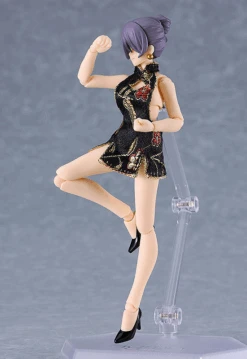 Good Smile Company Figma - 596c Female Body (Mika) With Mini Skirt Chinese Dress Outfit (Black) - Figma Styles -Panda Hobby Shop Pre Order ETAQ42024 Figma 596cFemaleBody Mika WithMiniSkirtChineseDressOutfit Black FigmaStyles 5 59c81fd5 8c66 4579 a2f8 3c01e3592d71