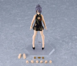 Good Smile Company Figma - 596c Female Body (Mika) With Mini Skirt Chinese Dress Outfit (Black) - Figma Styles -Panda Hobby Shop Pre Order ETAQ42024 Figma 596cFemaleBody Mika WithMiniSkirtChineseDressOutfit Black FigmaStyles 7 7b15ca65 8b6b 4870 8e75 a7eaf13547f1