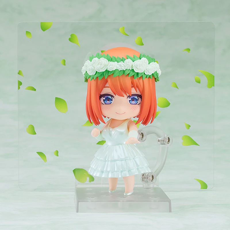Good Smile Company Nendoroid - 2405 Yotsuba Nakano: Wedding Dress Ver. - The Quintessential Quintuplets 4 Good Smile Company Nendoroid - 2405 Yotsuba Nakano: Wedding Dress Ver. - The Quintessential Quintuplets - Image 4
