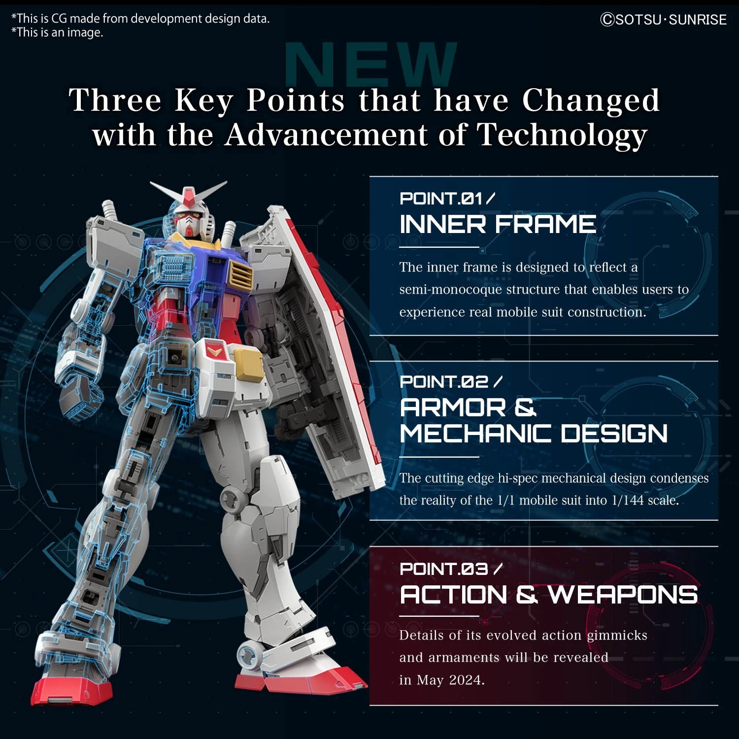 Bandai RG 40 RX-78-2 Gundam Ver. 2.0 1/144 17 Bandai RG 40 RX-78-2 Gundam Ver. 2.0 1/144 - Image 17