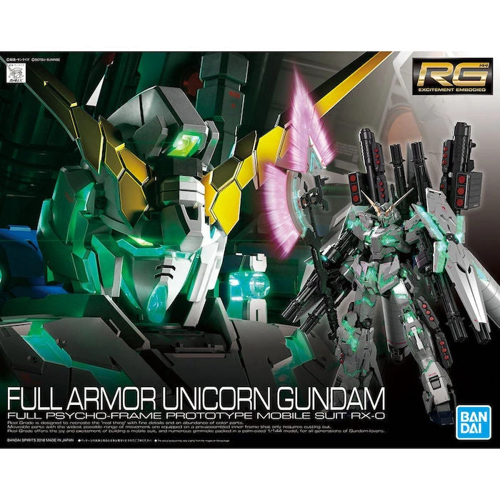 Bandai RG 30 Full Armor Unicorn Gundam 1/144 1 Bandai RG 30 Full Armor Unicorn Gundam 1/144