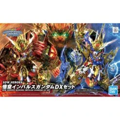 Bandai SDW Heroes 09 Wukong Impulse Gundam DX Set