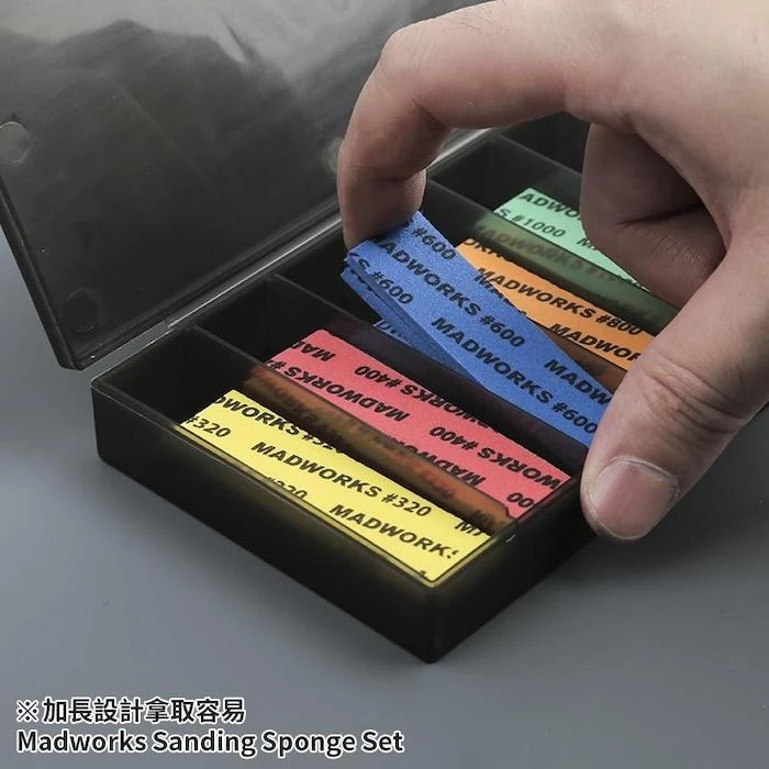 Madworks MAD - SSB-02 Sanding Sponge Box Set (Phantom Black Edition) 5 Madworks MAD - SSB-02 Sanding Sponge Box Set (Phantom Black Edition) - Image 5