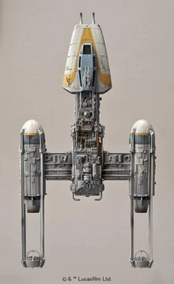 Bandai SW - Y-Wing Starfighter - Star Wars Episode IV 1/72 -Panda Hobby Shop SW Y WingStarfighter172 1 1