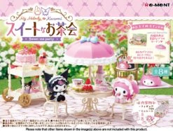 Re-Ment Sanrio - My Melody Kuromi Sweet Tea Party (8)