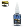 AMMO By MIG Jimenez Slow Dry Cyanoacrylate Glue - Black
