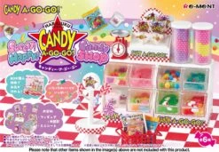 Re-Ment Sweety! Happy! Candy Shop Candy A Go Go ! (6)